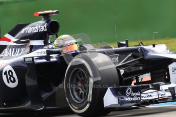© 2012 Octane Photographic Ltd. German GP Hockenheim - Saturday 21st July 2012 - F1 Practice 3. Williams FW34 - Pastor Maldonado. Digital Ref : 0416lw1d2514