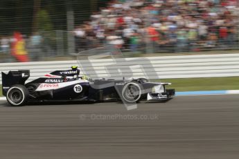 © 2012 Octane Photographic Ltd. German GP Hockenheim - Saturday 21st July 2012 - F1 Practice 3. Williams FW34 - Bruno Senna. Digital Ref : 0416lw7d6435
