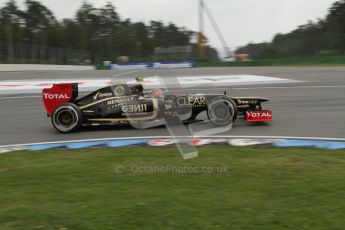 © 2012 Octane Photographic Ltd. German GP Hockenheim - Saturday 21st July 2012 - F1 Practice 3. Lotus E20 - Romain Grosjean. Digital Ref : 0416lw7d7236