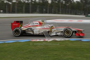 © 2012 Octane Photographic Ltd. German GP Hockenheim - Saturday 21st July 2012 - F1 Practice 3. HRT F112 - Narain Karthikeyan. Digital Ref : 0416lw7d7260