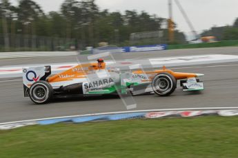 © 2012 Octane Photographic Ltd. German GP Hockenheim - Saturday 21st July 2012 - F1 Practice 3. Force India VJM05 - Paul di Resta. Digital Ref : 0416lw7d7312