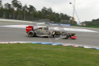 © 2012 Octane Photographic Ltd. German GP Hockenheim - Saturday 21st July 2012 - F1 Practice 3. Lotus E20 - Romain Grosjean. Digital Ref : 0416lw7d7339