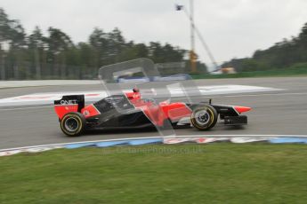 © 2012 Octane Photographic Ltd. German GP Hockenheim - Saturday 21st July 2012 - F1 Practice 3. Marussia MR01 - Timo Glock. Digital Ref : 0416lw7d7426