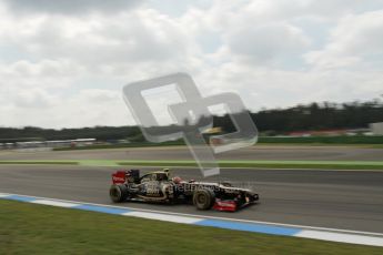 © 2012 Octane Photographic Ltd. German GP Hockenheim - Saturday 21st July 2012 - F1 Practice 3. Lotus E20 - Romain Grosjean. Digital Ref : 0416lw7d7562