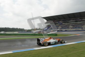 © 2012 Octane Photographic Ltd. German GP Hockenheim - Saturday 21st July 2012 - F1 Practice 3. Force India VJM05 - Paul di Resta. Digital Ref : 0416lw7d7677