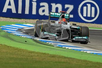 © 2012 Octane Photographic Ltd. German GP Hockenheim - Sunday 22nd July 2012 - F1 Race. Mercedes W03 - Michael Schumacher. Digital Ref : 0423lw1d5472