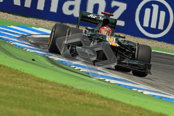© 2012 Octane Photographic Ltd. German GP Hockenheim - Sunday 22nd July 2012 - F1 Race. Caterham CT01 - Heikki Kovalainen. Digital Ref : 0423lw1d5506