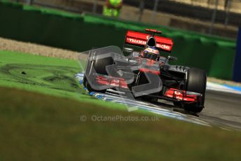 © 2012 Octane Photographic Ltd. German GP Hockenheim - Sunday 22nd July 2012 - F1 Race. McLaren MP4/27 - Jenson Button. Digital Ref : 0423lw1d5559