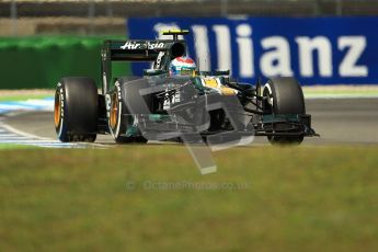 © 2012 Octane Photographic Ltd. German GP Hockenheim - Sunday 22nd July 2012 - F1 Race. Caterham CT01 - Vitaly Petrov. Digital Ref : 0423lw1d5628