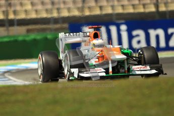 © 2012 Octane Photographic Ltd. German GP Hockenheim - Sunday 22nd July 2012 - F1 Race. Force India VJM05 - Paul di Resta. Digital Ref : 0423lw1d5669