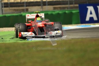 © 2012 Octane Photographic Ltd. German GP Hockenheim - Sunday 22nd July 2012 - F1 Race. Ferrari F2012 - Felipe Massa. Digital Ref : 0423lw1d5676