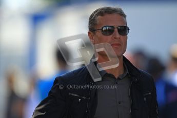 © 2012 Octane Photographic Ltd. German GP Hockenheim - Sunday 22nd July 2012 - F1 Raceday paddock. David Coulthard - BBC F1 commentary team. Digital Ref : 0422lw1d4705