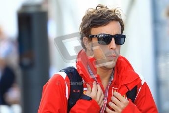 © 2012 Octane Photographic Ltd. German GP Hockenheim - Sunday 22nd July 2012 - F1 Raceday paddock. Ferrari F2012 - Fernando Alonso. Digital Ref : 0422lw1d4742