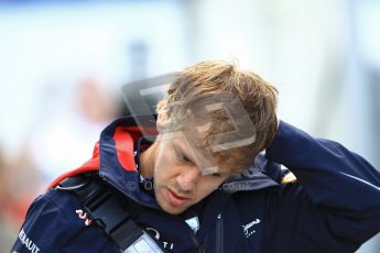 © 2012 Octane Photographic Ltd. German GP Hockenheim - Sunday 22nd July 2012 - F1 Raceday paddock. Red Bull RB8 - Sebastian Vettel. Digital Ref : 0422lw1d4782