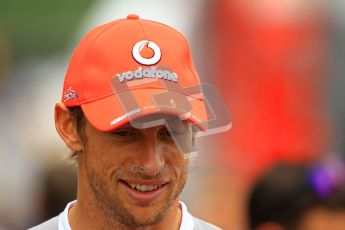 © 2012 Octane Photographic Ltd. German GP Hockenheim - Sunday 22nd July 2012 - F1 Raceday paddock. McLaren MP4/27 - Jenson Button. Digital Ref : 0422lw1d4869