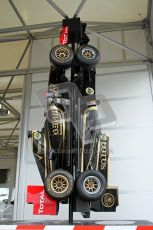 © 2012 Octane Photographic Ltd/ Carl Jones. Lotus F1 Feature, Goodwood Festival of Speed. Digital Ref: 0388CJ7D5797