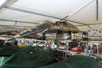 © 2012 Octane Photographic Ltd/ Carl Jones. Ayrton Senna Bodywork, Goodwood Festival of Speed, Historic F1. Digital Ref: 0388CJ7D5800