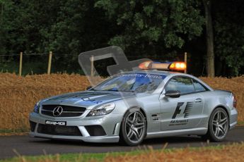 © 2012 Octane Photographic Ltd/ Carl Jones. Formula 1 Saftey Car, Goodwood Festival of Speed. Digital Ref: 0388CJ7D5835