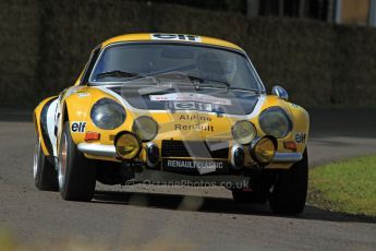 © 2012 Octane Photographic Ltd/ Carl Jones. Renault Alpine, Goodwood Festival of Speed. Digital Ref: 0388cj7d6146