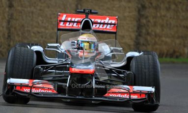 © 2012 Octane Photographic Ltd/ Carl Jones. Lewis Hamilton, McLaren MP4-26, Goodwood Festival of Speed. Digital Ref: 0388CJ7D6231