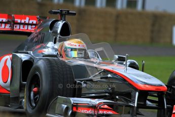 © 2012 Octane Photographic Ltd/ Carl Jones. Lewis Hamilton, McLaren MP4-26, Goodwood Festival of Speed. Digital Ref: 0388cj7d6237