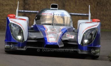 © 2012 Octane Photographic Ltd/ Carl Jones. Toyota TS030, Goodwood Festival of Speed. Digital Ref: 0388CJ7D6261