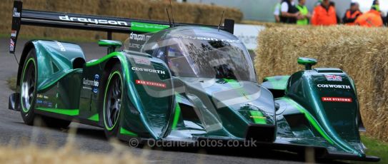 © 2012 Octane Photographic Ltd/ Carl Jones. Drayson Lola, Electric LMP2 Car, Goodwood Festival of Speed. Digital Ref: 0388CJ7D6275