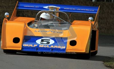 © 2012 Octane Photographic Ltd/ Carl Jones. McLaren CANAM, Goodwood Festival of Speed. Digital Ref: 0388CJ7D6280