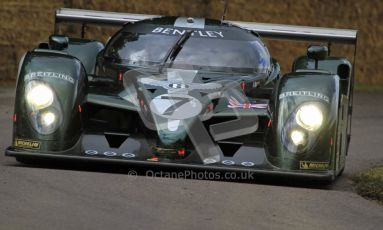 © 2012 Octane Photographic Ltd/ Carl Jones. Bentley EXP Speed 8, Goodwood Festival of Speed. Digital Ref: 0388CJ7D6389