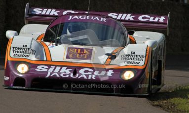 © 2012 Octane Photographic Ltd/ Carl Jones. Silk Cut Jaguar, Goodwood Festival of Speed. Digital Ref: 0388CJ7D6373