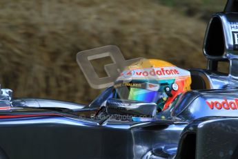 © 2012 Octane Photographic Ltd/ Carl Jones. Lewis Hamilton, McLaren MP4-26, Goodwood Festival of Speed. Digital Ref: 0388cj7d6438