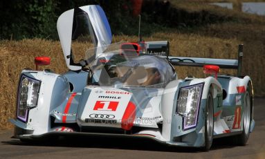 © 2012 Octane Photographic Ltd/ Carl Jones. Audi R18 e-tron quattro, Goodwood Festival of Speed. Digital Ref: 0388CJ7D6466