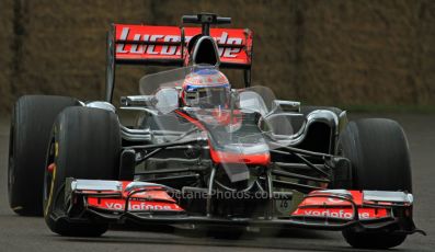 © 2012 Octane Photographic Ltd/ Carl Jones. Jenson Button, McLaren MP4-26, Goodwood Festival of Speed. Digital Ref: 0388CJ7D6524