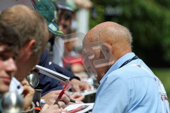 © 2012 Octane Photographic Ltd/ Carl Jones. Sir Stirling Moss, Goodwood Festival of Speed. Digital Ref: 0388cj7d6646