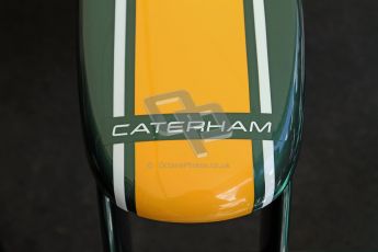 © 2012 Octane Photographic Ltd/ Carl Jones. Caterham F1 Car, Goodwood Festival of Speed. Digital Ref: 0388CJ7D6675