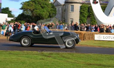 © 2012 Octane Photographic Ltd/ Carl Jones. Sir Stirling Moss, Goodwood Festival of Speed. Digital Ref: 0389cj7d6871