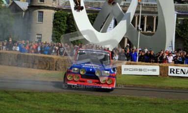© 2012 Octane Photographic Ltd/ Carl Jones. Renault 5 Turbo, Goodwood Festival of Speed. Digital Ref: 0389cj7d7036