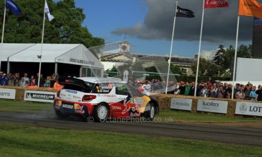 © 2012 Octane Photographic Ltd/ Carl Jones. Citroen DS3 WRC, Goodwood Festival of Speed. Digital Ref: 0389cj7d7055