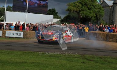 © 2012 Octane Photographic Ltd/ Carl Jones. Citroen DS3 WRC, Goodwood Festival of Speed. Digital Ref: 0389cj7d7064