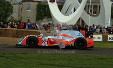 © 2012 Octane Photographic Ltd/ Carl Jones. Morgan Judd LMP 2, Goodwood Festival of Speed. Digital Ref: 0389cj7d7128