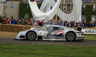 © 2012 Octane Photographic Ltd/ Carl Jones. Mercedes CLR GT1, Goodwood Festival of Speed. Digital Ref: 0389cj7d7140
