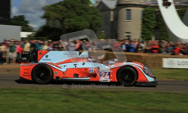 © 2012 Octane Photographic Ltd/ Carl Jones. Morgan Judd LMP 2, Goodwood Festival of Speed. Digital Ref: 0389cj7d7191