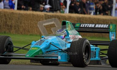 © 2012 Octane Photographic Ltd/ Carl Jones. Leyton House Judd, Goodwood Festival of Speed, Historic F1. Digital Ref: