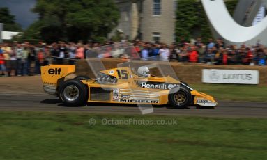 © 2012 Octane Photographic Ltd/ Carl Jones. Goodwood Festival of Speed, Renault Historic F1. Digital Ref: