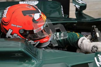 © 2012 Octane Photographic Ltd/ Carl Jones. Heikki Kovalainen, Caterham T127, Goodwood Festival of Speed. Digital Ref: 0389cj7d7554