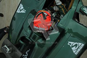 © 2012 Octane Photographic Ltd/ Carl Jones.  Heikki Kovalainen, Caterham T127, Goodwood Festival of Speed. Digital Ref: 0389cj7d7561