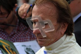 © 2012 Octane Photographic Ltd/ Carl Jones. Emerson Fittipaldi, Goodwood Festival of Speed, Historic F1. Digital Ref: 0389cj7d7730