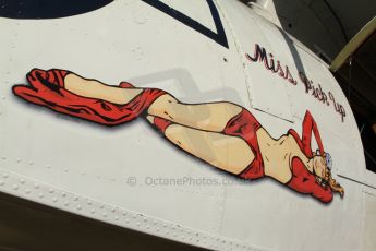 © 2012 Octane Photographic Ltd. Goodwood Revival. September 15th 2012. Cataline nose art "Miss Pick Up". Digital Ref : 0521cb7d3415