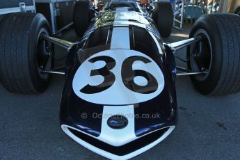 World © 2012 Octane Photographic Ltd. Goodwood Revival. September 15th 2012. Dan Gurney Eagle Westlake Historic F1. Digital Ref : 0520cb1d9336