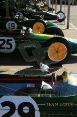 World © 2012 Octane Photographic Ltd. Goodwood Revival. September 15th 2012. Team Lotus Historic F1. Digital Ref : 0520cb1d9377